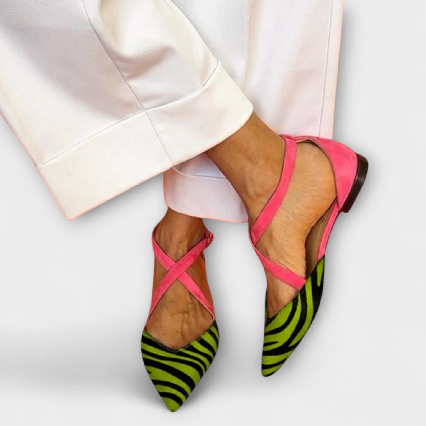 Bailarinas com Estampa de Zebra