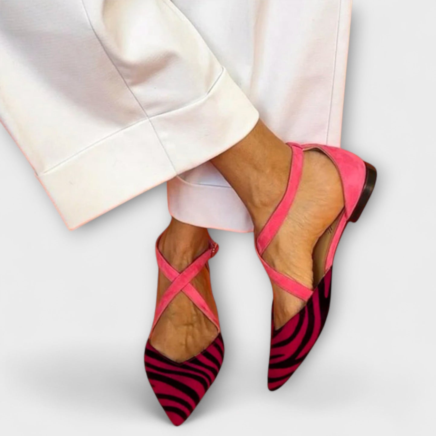 Bailarinas com Estampa de Zebra