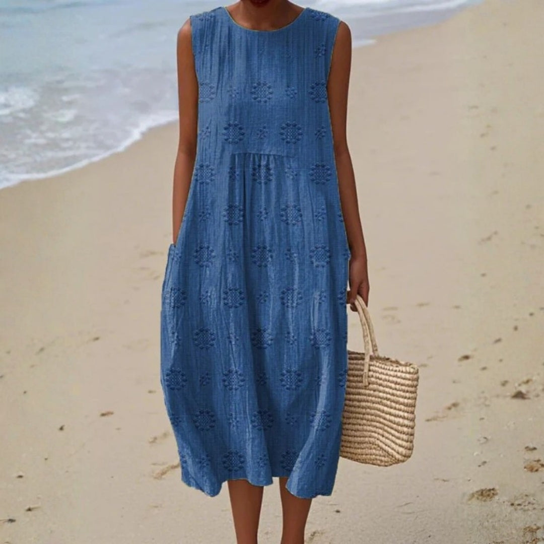 Ana - Vestido de Algodão Confortável