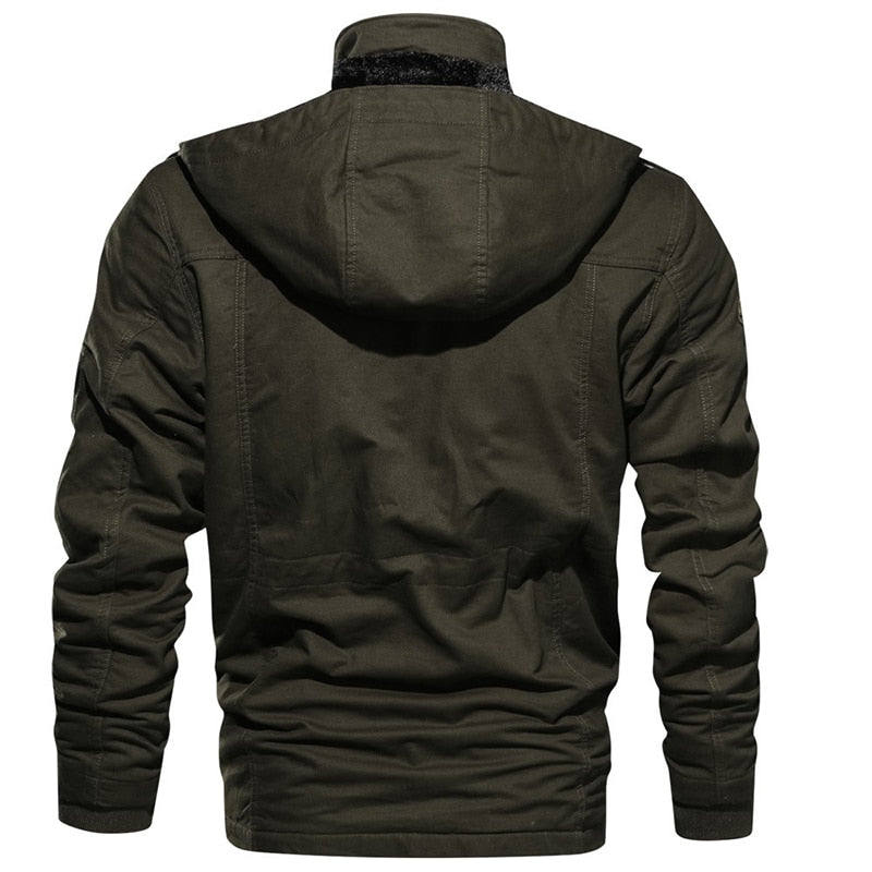 Vasco - Modern Coat with Multiple Pockets