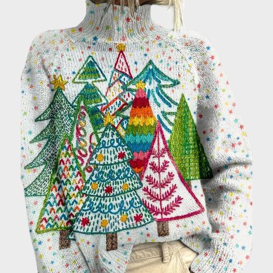 Sara - Artistic Knit Top
