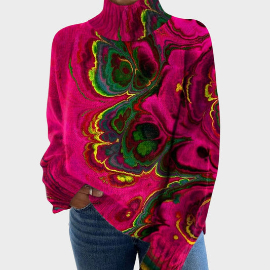 Rita - Artistic Knit Top