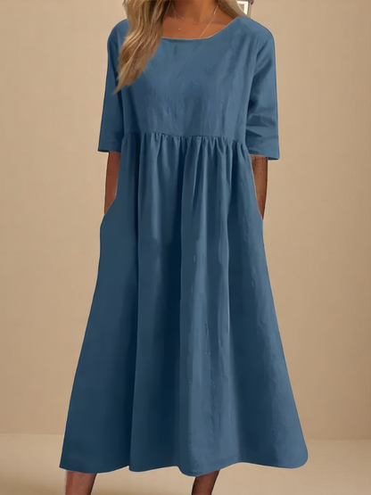 Minea - Vestido de Algodão Leve e Arejado