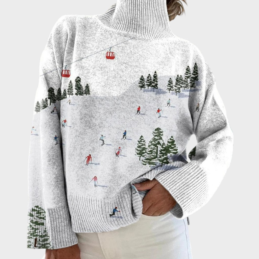 Francisca - Artistic Knit Top