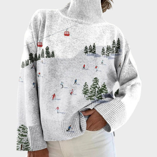 Francisca - Artistic Knit Top