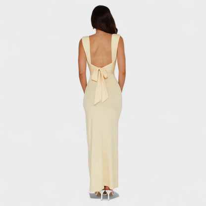 Sarela - Vestido Longo com Costas Abertas