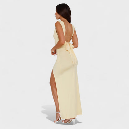 Sarela - Vestido Longo com Costas Abertas