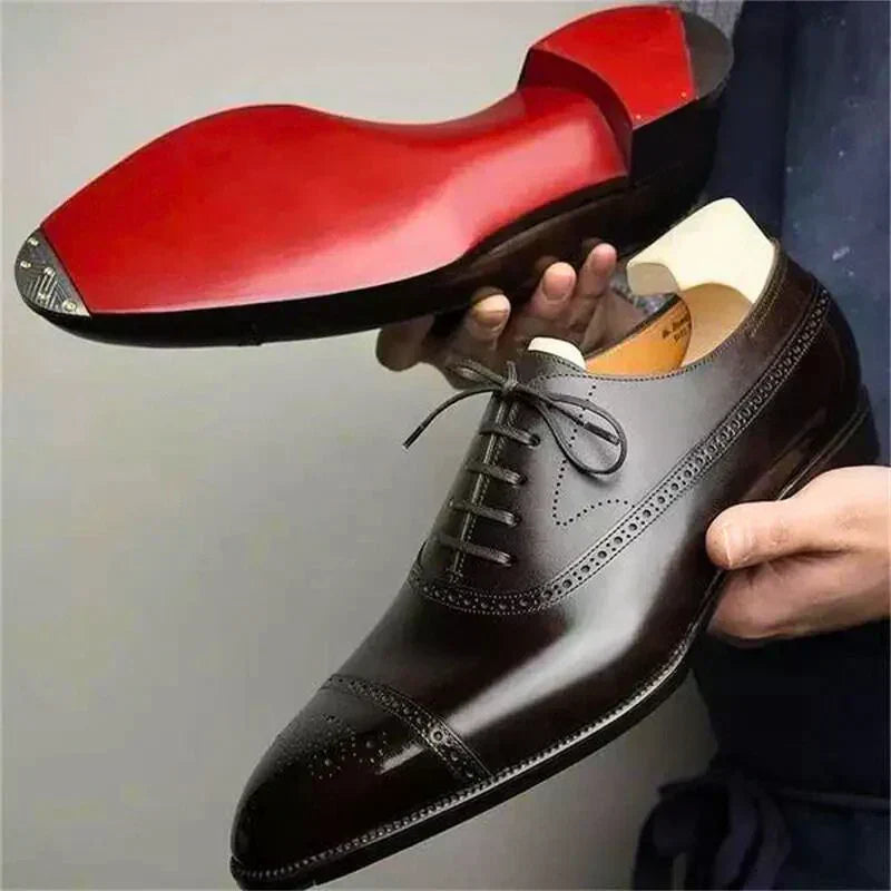 Mário - Elegantes Sapatos de Couro