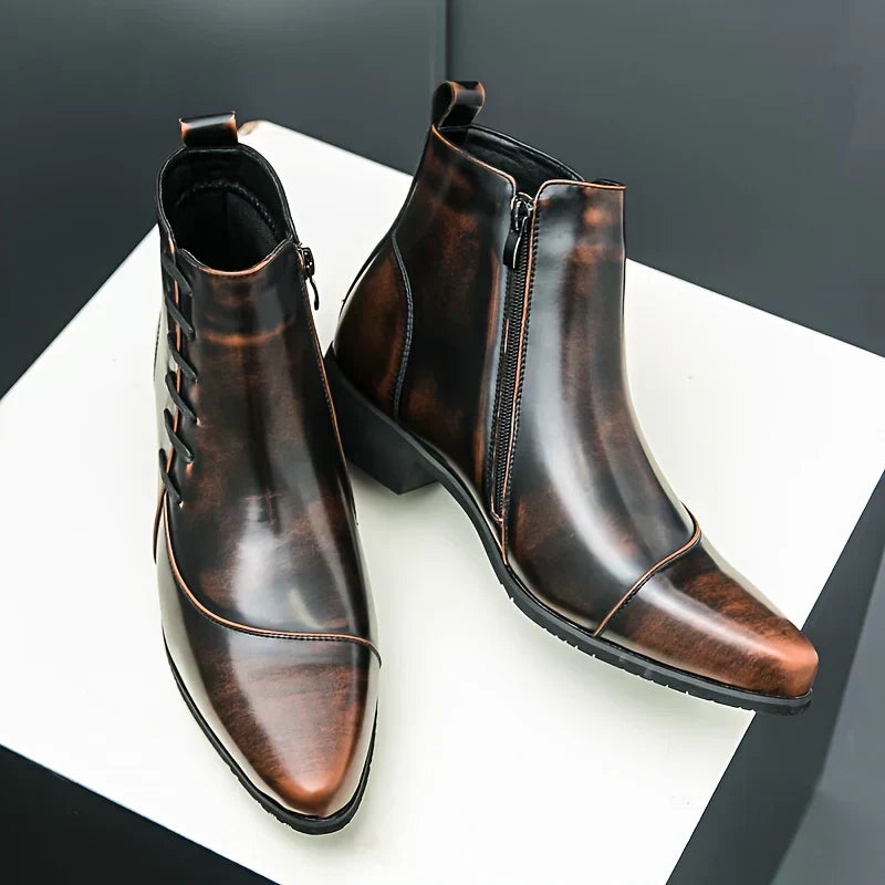Lourenço - Elegantes Botas de Couro