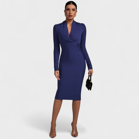 Samara - Vestido de Manga Longa