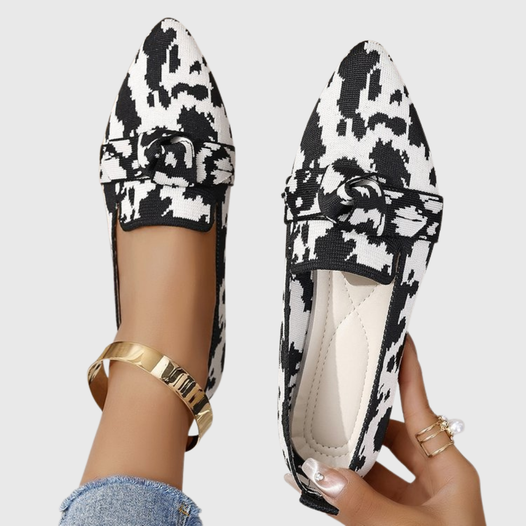 Mara - Cómodos Mocasines Dálmatas