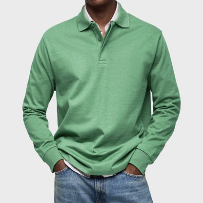 Eduardo - Polo de Lujo de Manga Larga