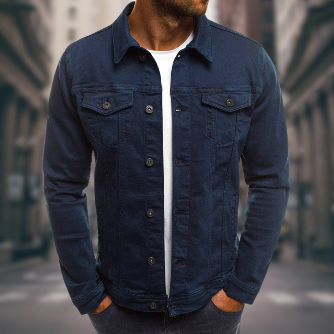 Artur - Jaqueta de Denim com Corte Slim