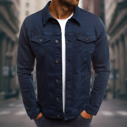 Artur - Jaqueta de Denim com Corte Slim