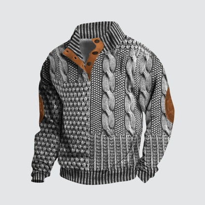 Rui - Camisola Elegante com Estampa