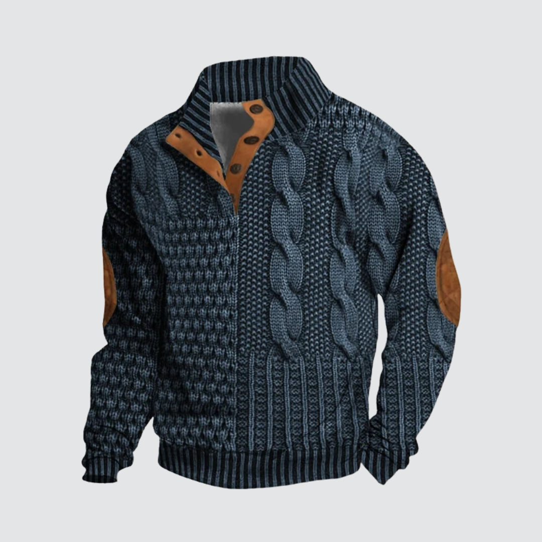 Rui - Camisola Elegante com Estampa