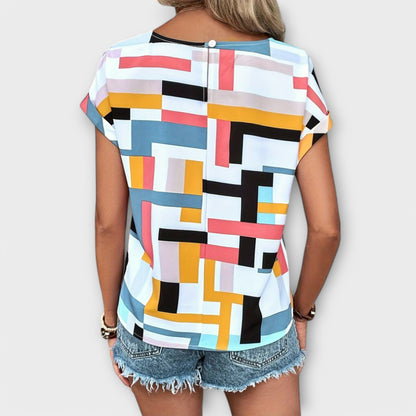 Mónica - Camisa de Manga Curta