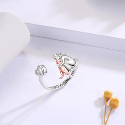 Anillo Abrazo de Perro - Rosa