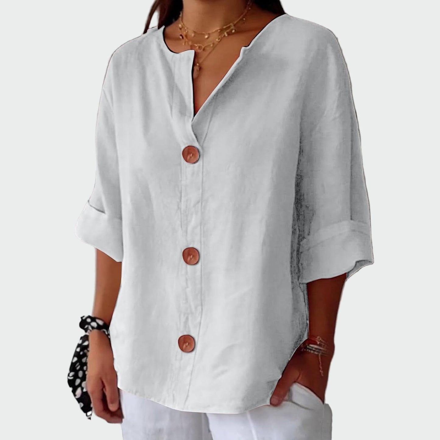 Camisa Casual Texturizada