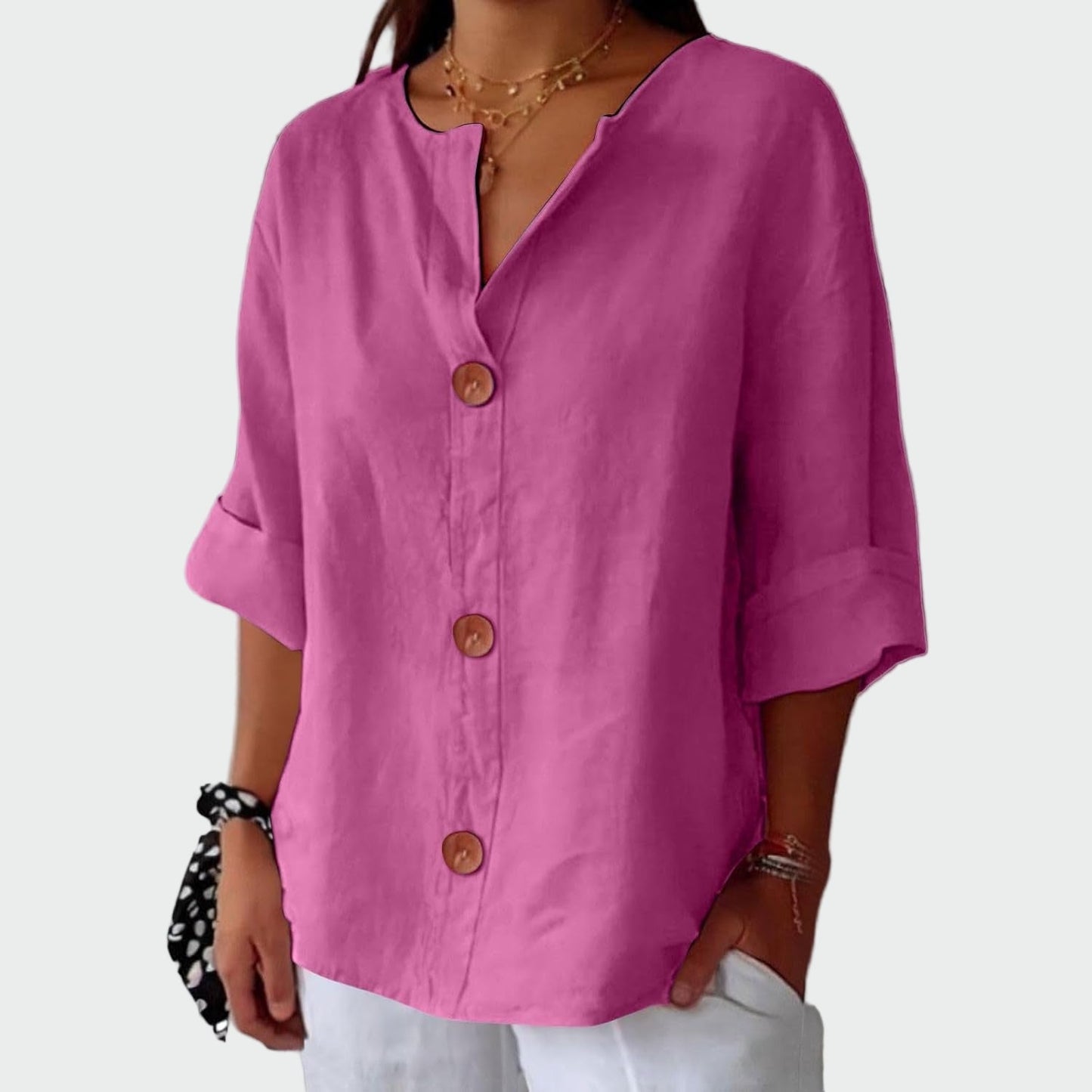 Camisa Casual Texturizada