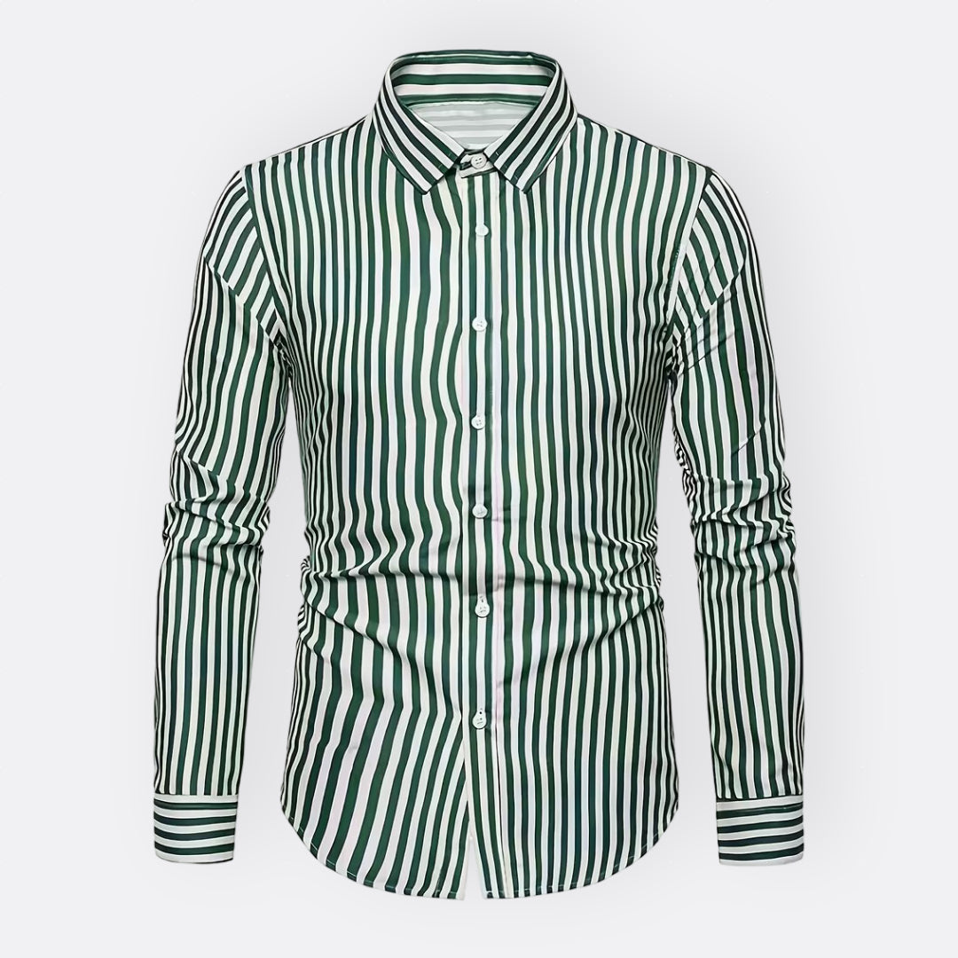 Artur - Camisa Clássica Listrada