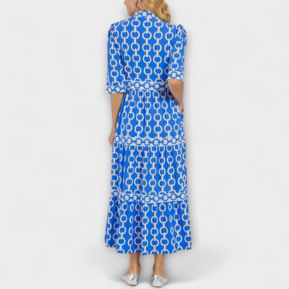 Sofia - Midi Dress with Chains