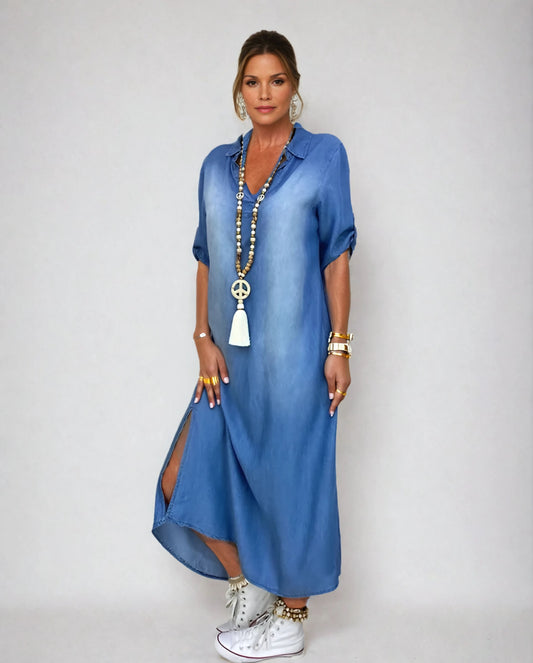 Ibiza - Maxi Dress in Denim