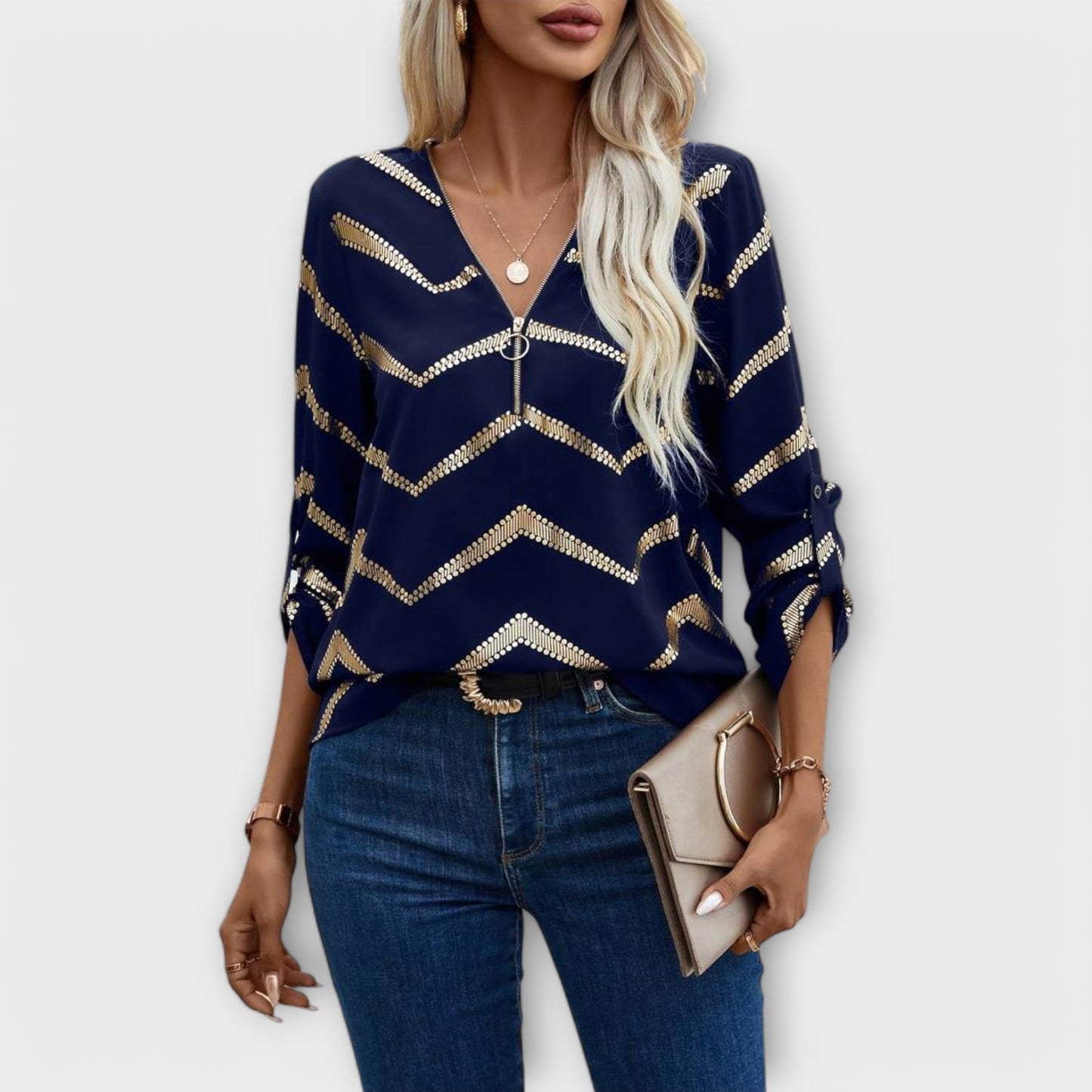 Ema - Blusa Clássica e Sofisticada