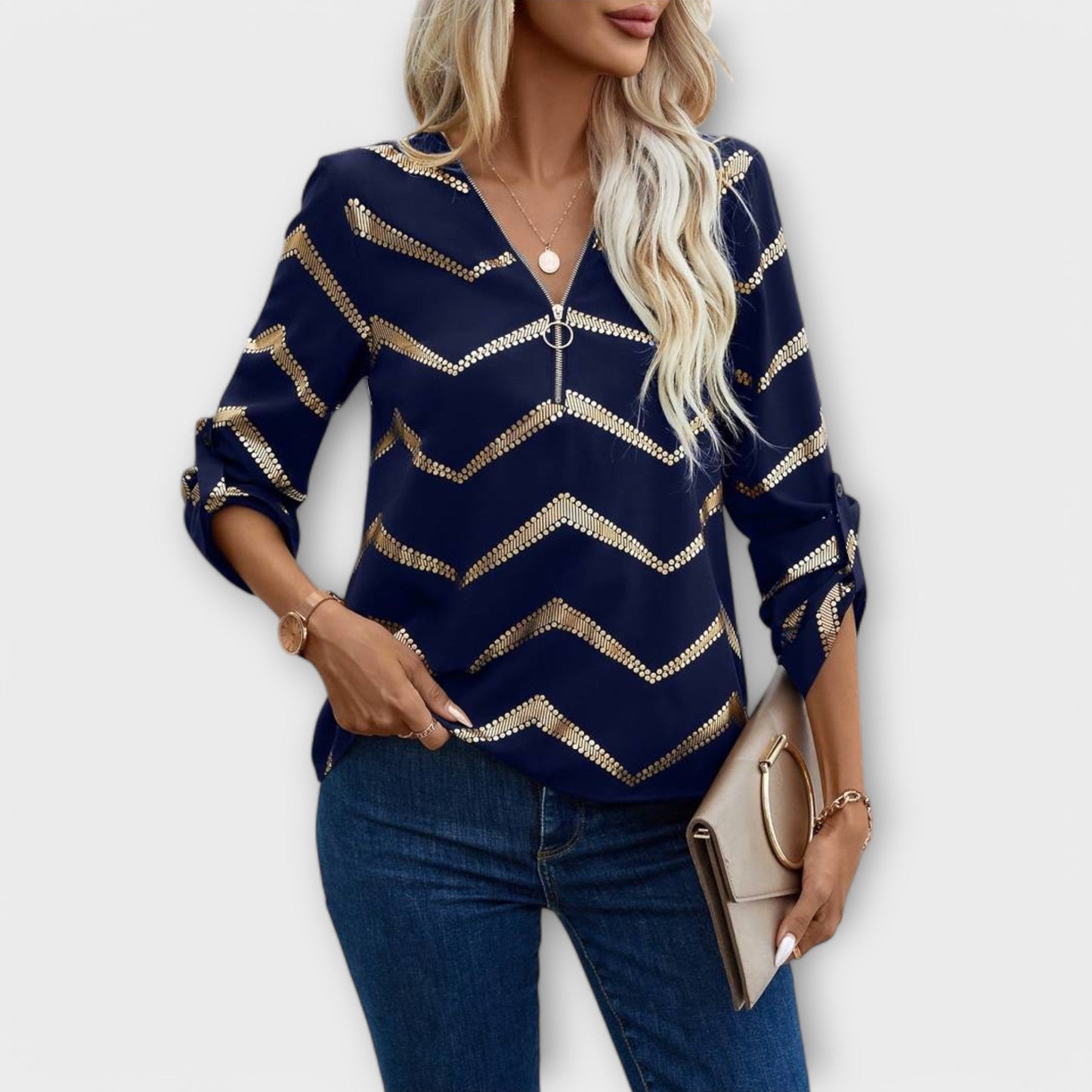 Ema - Blusa Clássica e Sofisticada