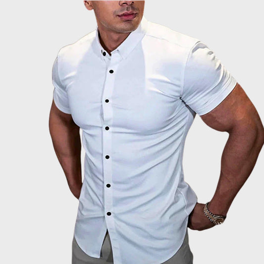 Ricardo - Camisa Slim de Manga Curta
