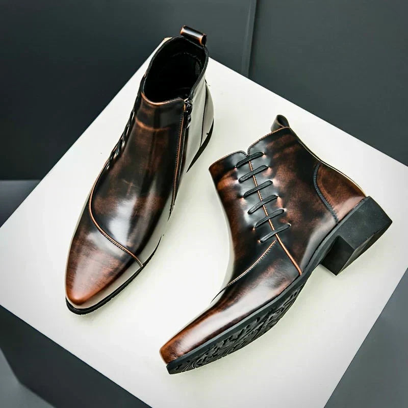 Lourenço - Elegantes Botas de Couro