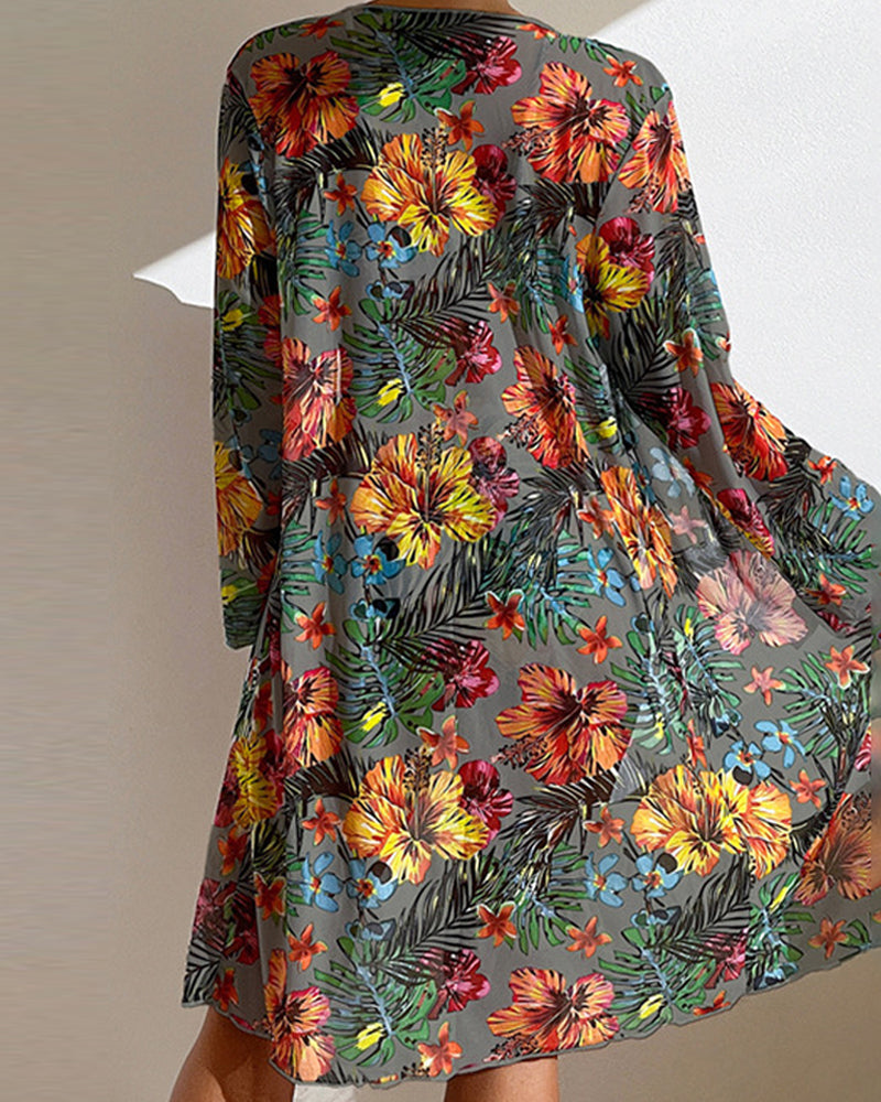 Glenda - Bikini com Saia de Flores