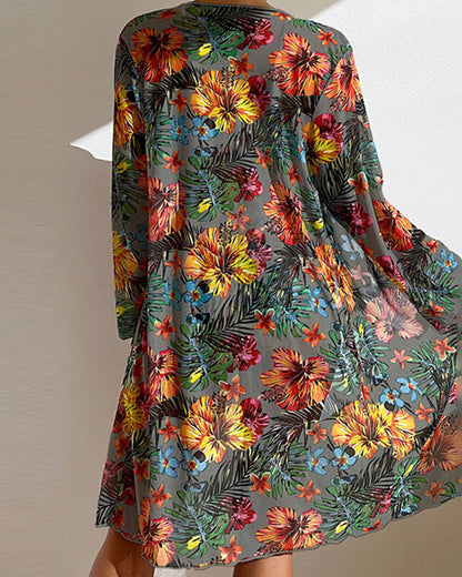 Glenda - Bikini com Saia de Flores