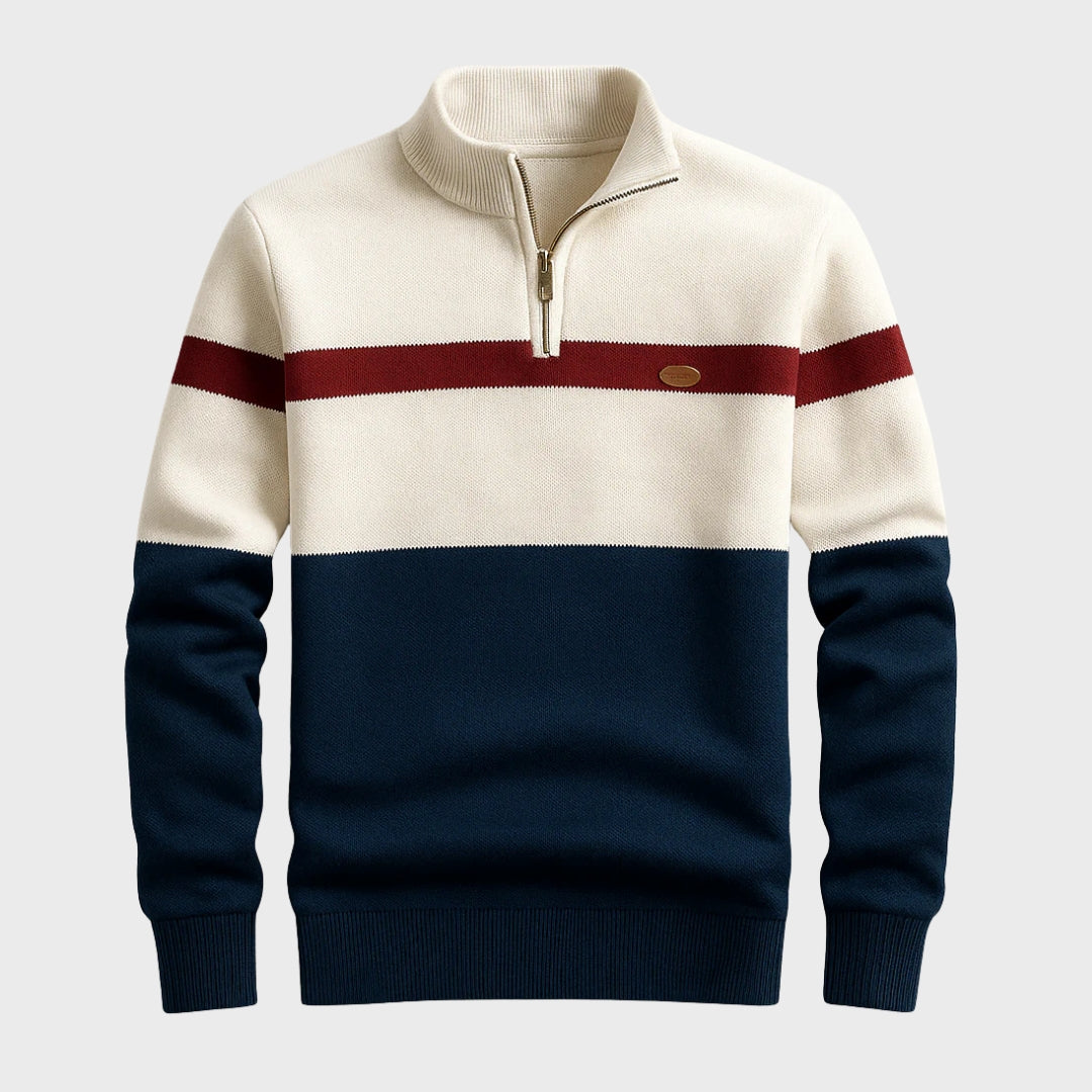 Afonso - Clássica Quarter-Zip Sweatshirt