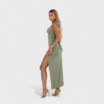 Sarela - Vestido Longo com Costas Abertas