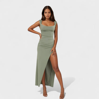 Sarela - Vestido Longo com Costas Abertas