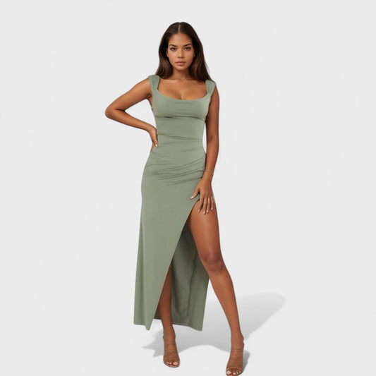 Sarela - Vestido Longo com Costas Abertas