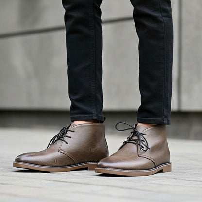 Miguel - Botins Retro de Estilo Britânico