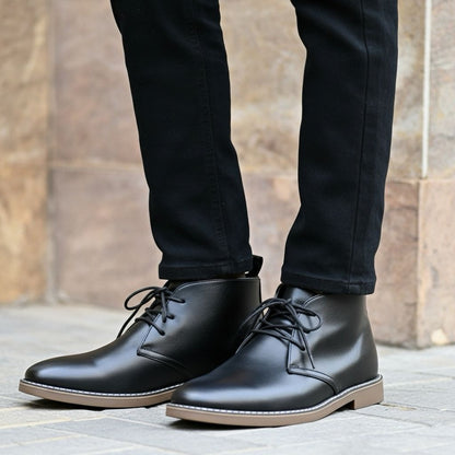 Miguel - Botins Retro de Estilo Britânico