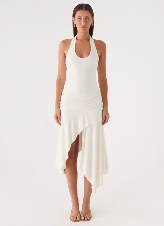 Vestido Midi Alise - Cor Branca