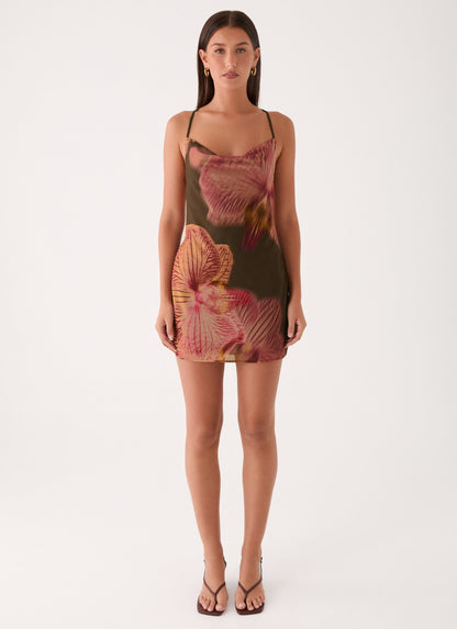 Mini Amarae Dress - Jungle Grove