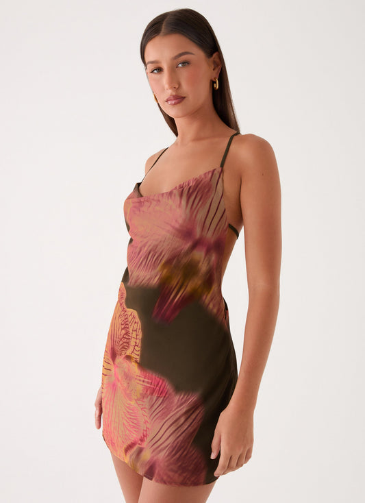 Mini Amarae Dress - Jungle Grove