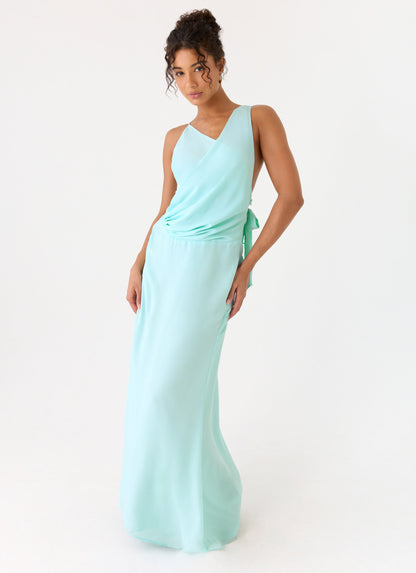 Maxi Dress Analia - Aqua
