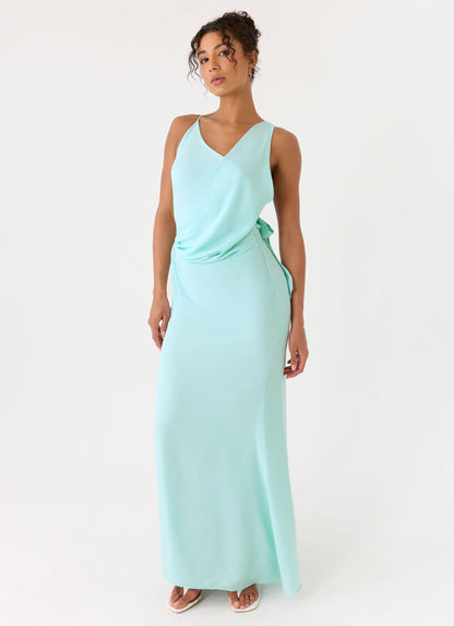 Maxi Dress Analia - Aqua