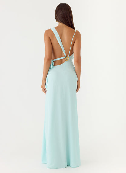 Maxi Dress Analia - Aqua