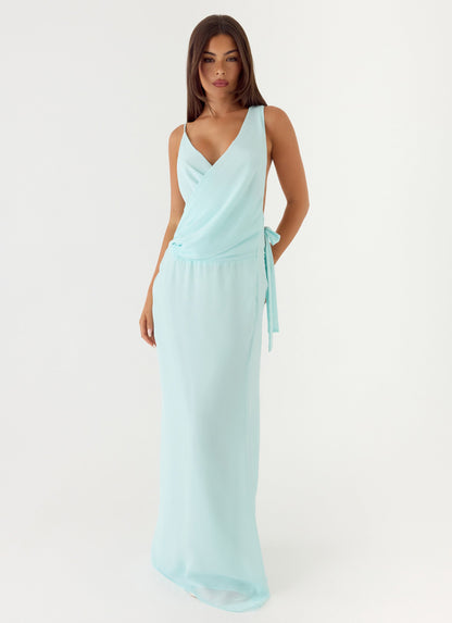 Maxi Dress Analia - Aqua