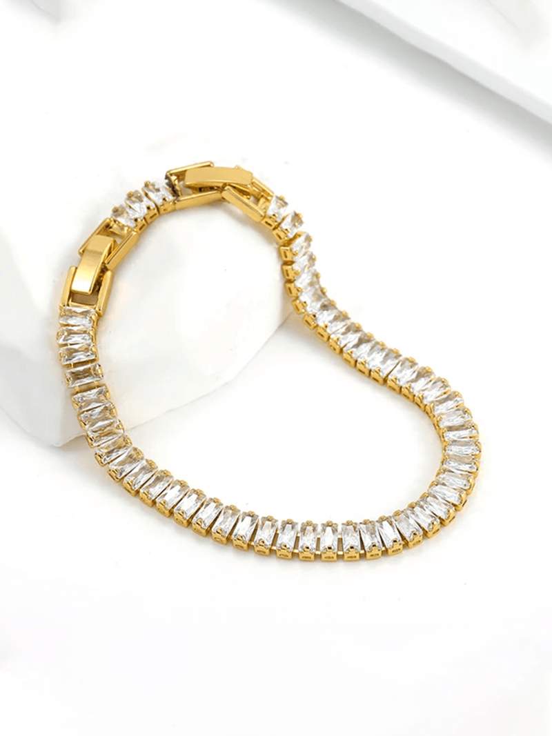 Baguette Rivière Bracelet