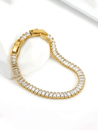 Baguette Rivière Bracelet