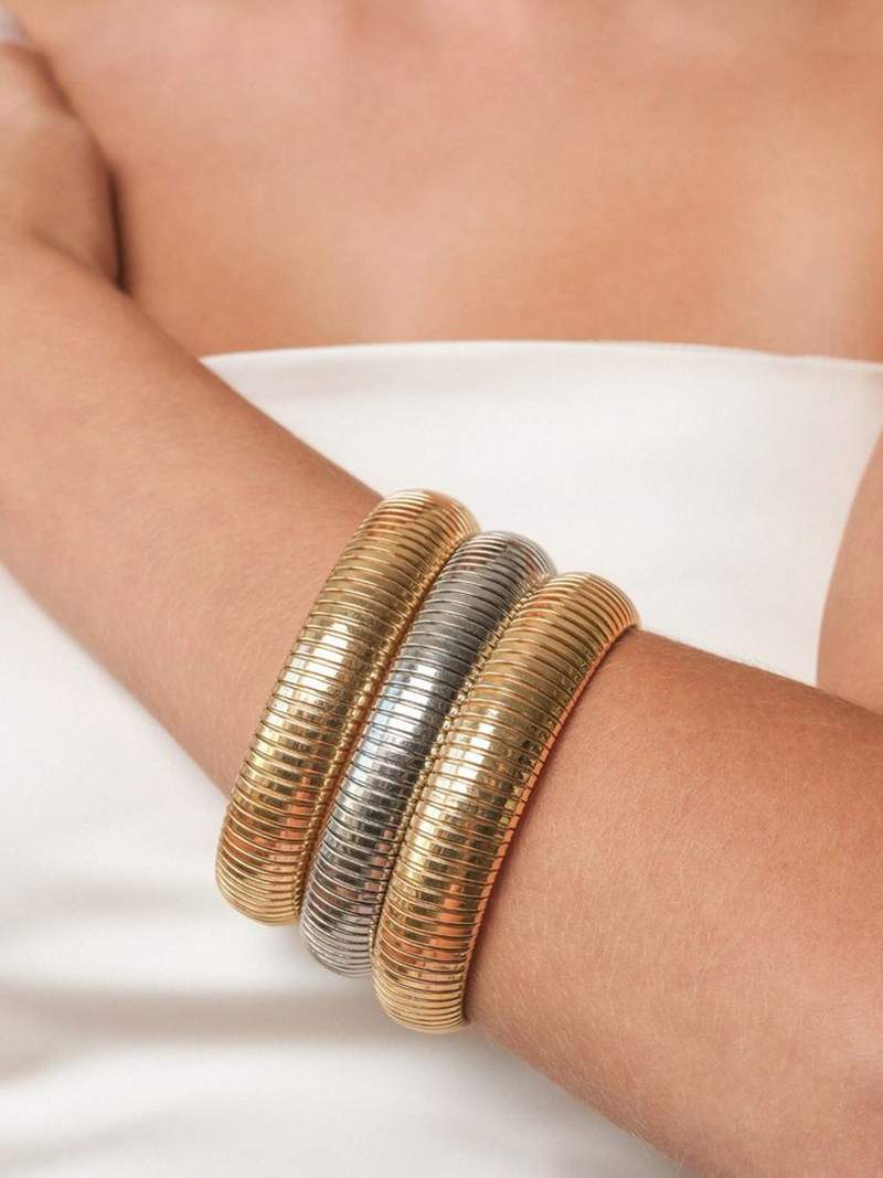 Textured Cuff Bracelet
