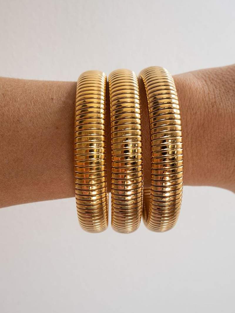 Textured Cuff Bracelet